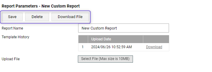 Custom Reports – Class Support