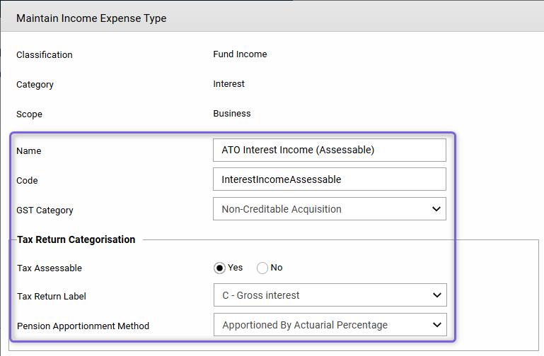 How to Override ATO Interest in Fund Income Tax Payment account ...